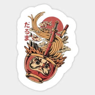 Sushi Ramen Mie Sticker